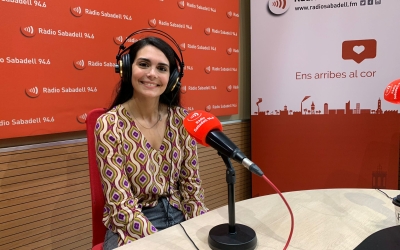 Mar Fayos a l'estudi 1 de Ràdio Sabadell aquest divendres | Raquel Garcia
